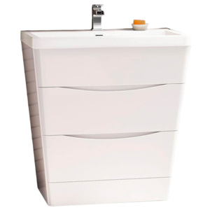 Tomasucci Koupelnová skříňka s umyvadlem B066 80x52x97cm,bílá