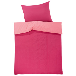 MERADISO® Ložní prádlo se saténovou úpravou, 140 x 200 cm (růžová)