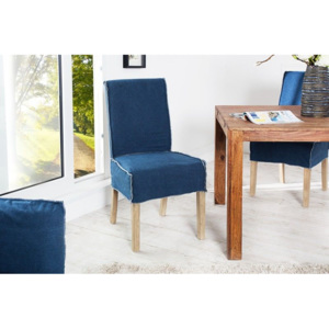2SETžidle RIDER BLUE Nábytek | Jídelní prostory | Jídelní židle