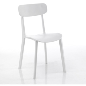 Tomasucci Židle do interiéru/exteriéru MARA WHITE 80x43x44cm,bílá