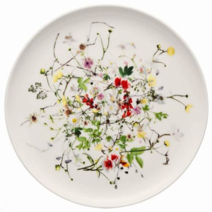 Rosenthal Brillance Fleurs Sauvages talíř, 18 cm