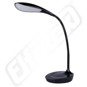 LED lampička LED DEL-1321B USB lampa stol. Černá