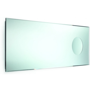 Lineabeta Speci Zrcadlo 44x110 cm s fazetou a integrovaným kosmetickým zrc. 5667