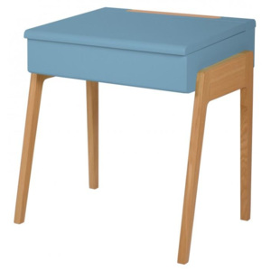 Dětský pracovní stůl a stolička JUNGLE BY JUNGLE - modrá barva