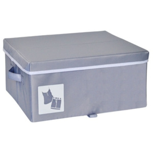 Tomasucci Úložný box SHE 18x38x33cm,šedý