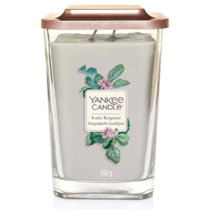 Yankee Candle Elevation - vonná svíčka Exotic Bergamot 552g (Čistá a průzračná kompozice bergamotu a jemných květů - levandule, jasmínu a afrického po