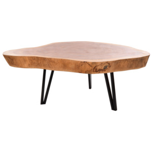 Kávový stolek Natural wood, 145x66x35 cm