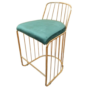MauFe Barová stolička CAGE GREEN