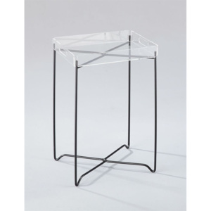 Twist Design Konferenční stolek NAGPUR 35x30x54cm,skleněný