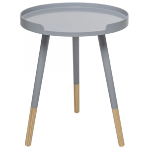 Kulatý odkládací stolek Grey (kód BDAY10 na -20 %)