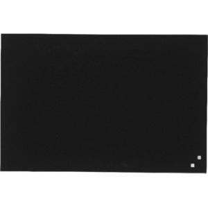Skleněná magnetická tabule NAGA 40x60 cm černá