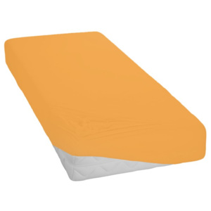 ProPOSTELE Jersey prostěradlo oranžové, 90 x 200 cm