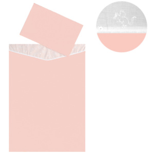 Babyrenka povlečení do postýlky dvoudílný set, 40 x 60, 90x130 cm, Melisa pink