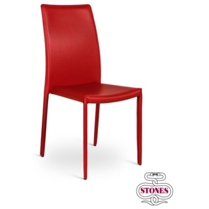 Stones Židle KITTY 41x42x95cm,červená