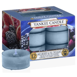Yankee Candle vonné čajové svíčky Mulberry & Fig Delight
