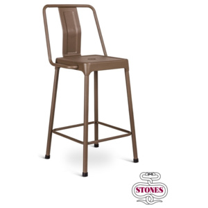 Stones Barová židle GAIA 33x33x95cm,cappuccino