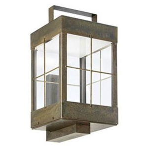 Il Fanale Lanterne, venkovní nástěnná lampa ze železa, 1x18W 2G10, výška 46cm, IP65