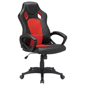 Kancelářská židle RACING Červeno/černá