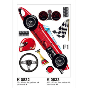 Samolepka AG Design K 0832 Formule 1