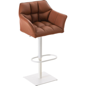 BHM Germany Barová židle s bílou podnoží Sofi Barva: černá