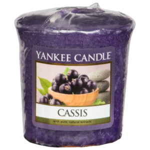 Votivní vonná svíčka Yankee Candle Cassis - Černý rybíz 50 GRAMŮ
