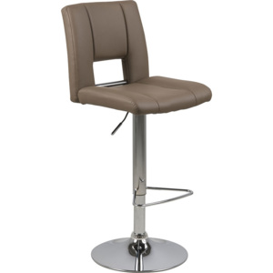 Design Scandinavia Barová židle Larry (SET 2 ks), cappucino Barva: cappuccino