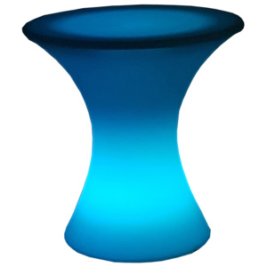 Svítící nábytek - Svítící stolek se sklem FIREFLY