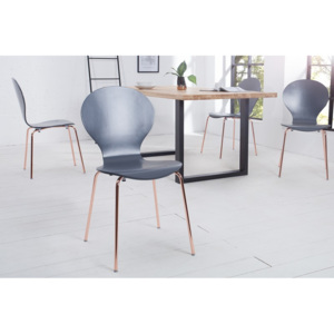 Židle FORM ANTRACIT COPPER Nábytek | Jídelní prostory | Jídelní židle