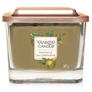 Yankee Candle Elevation - vonná svíčka Pear & Tea Leaf 347g (Skvělá vůně k relaxaci. Jemný chai s tóny zázvoru, jablka a svěží hrušky.)