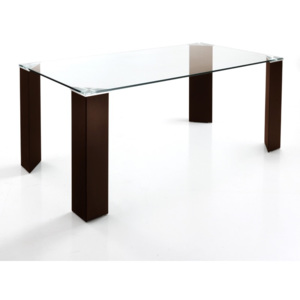 Tomasucci Stůl CORNER 75x160x90cm,skleněný
