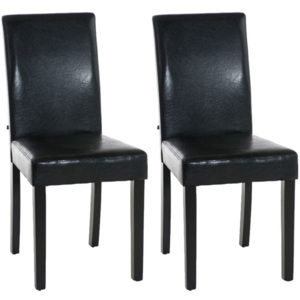 Jídelní židle Inn, nohy tmavě černé (SET 2 ks)