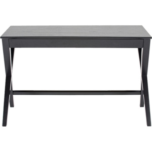 Design Scandinavia Pracovní stůl se zásuvkou Trixy, 120 cm, černá Barva: černá