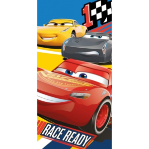 Jerry Fabrics osuška Cars 3 "Race ready" 70x140 cm