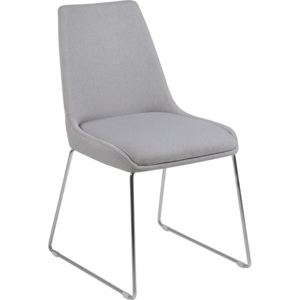 Design Scandinavia Jídelní židle Alicia (SET 2 ks), šedá Barva: šedá