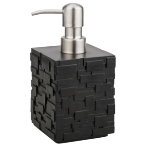 Tomasucci Dávkovač na mýdlo WALL BLACK 8,3x8,3x10,6/16cm,černý