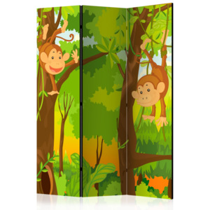 Paraván - Jungle - Monkeys 135x172