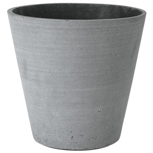 Blomus Květináč Coluna tmavě šedý Ø 26 cm