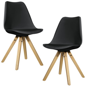 [en.casa]® Designová židle "Annika" HTMS-2851 - 2 ks