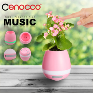 Cenocco Hrající květináč Music Pot - hit letošních Vánoc! Barva: růžová