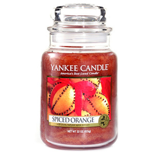 Yankee Candle svíčka Pomeranč se špetkou koření | 623g