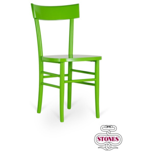 Stones Židle BRERA 39x48x80cm,zelená