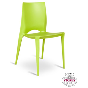 Stones Židle DENISE 44x41x84cm,zelená