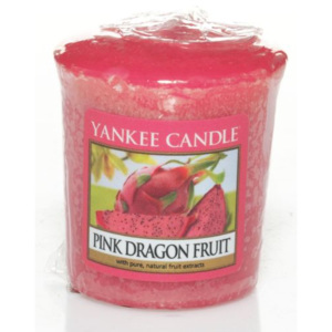 Votivní vonná svíčka Yankee Candle Pink Dragonfruit - Růžový dračí plod 50 GRAMŮ