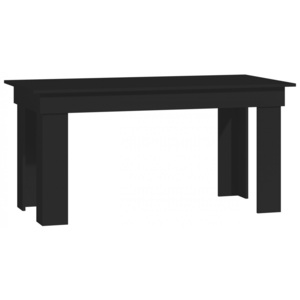 Shoptop Jídelní stůl 160x80x75 - černý