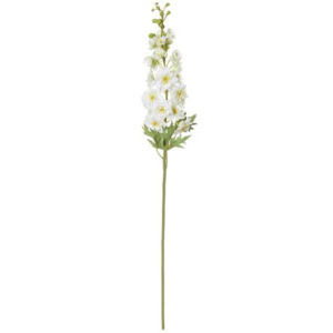 Umělá květina Silk-ka Delphinium bílá 91cm