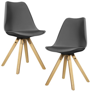 [en.casa]® Designová židle "Annika" HTMS-2853 - 2 ks