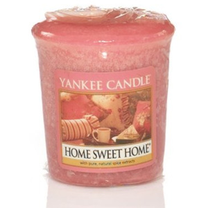 Votivní vonná svíčka Yankee Candle Home Sweet Home - Sladký domov 50 GRAMŮ