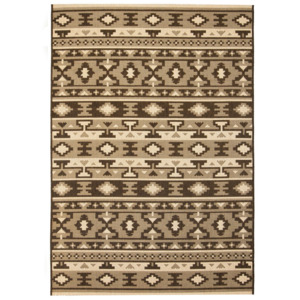 Venkovní/vnitřní kusový koberec, sisal, 160x230cm etnický vzor