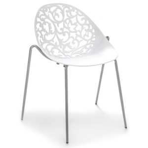Tomasucci Židle EURA 79x60x55cm,bílá