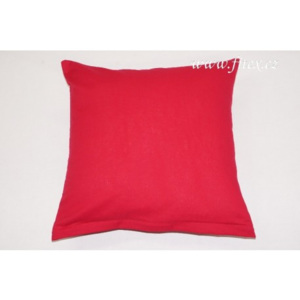 Bavlněný polštářek ČERVENÝ Barva: červená, Rozměry: 40x40 750_CER